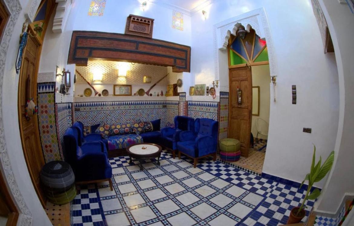 Riad Misk Fez Bagian luar foto