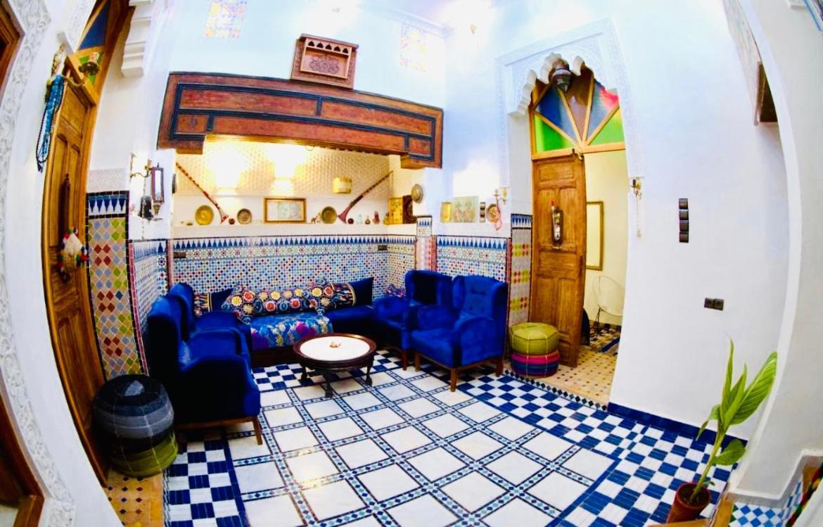 Riad Misk Fez Bagian luar foto